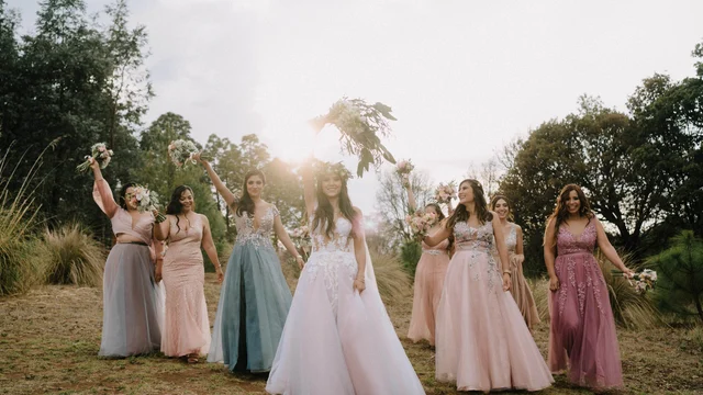 Niña sonrriendo en Quinta San Carlos