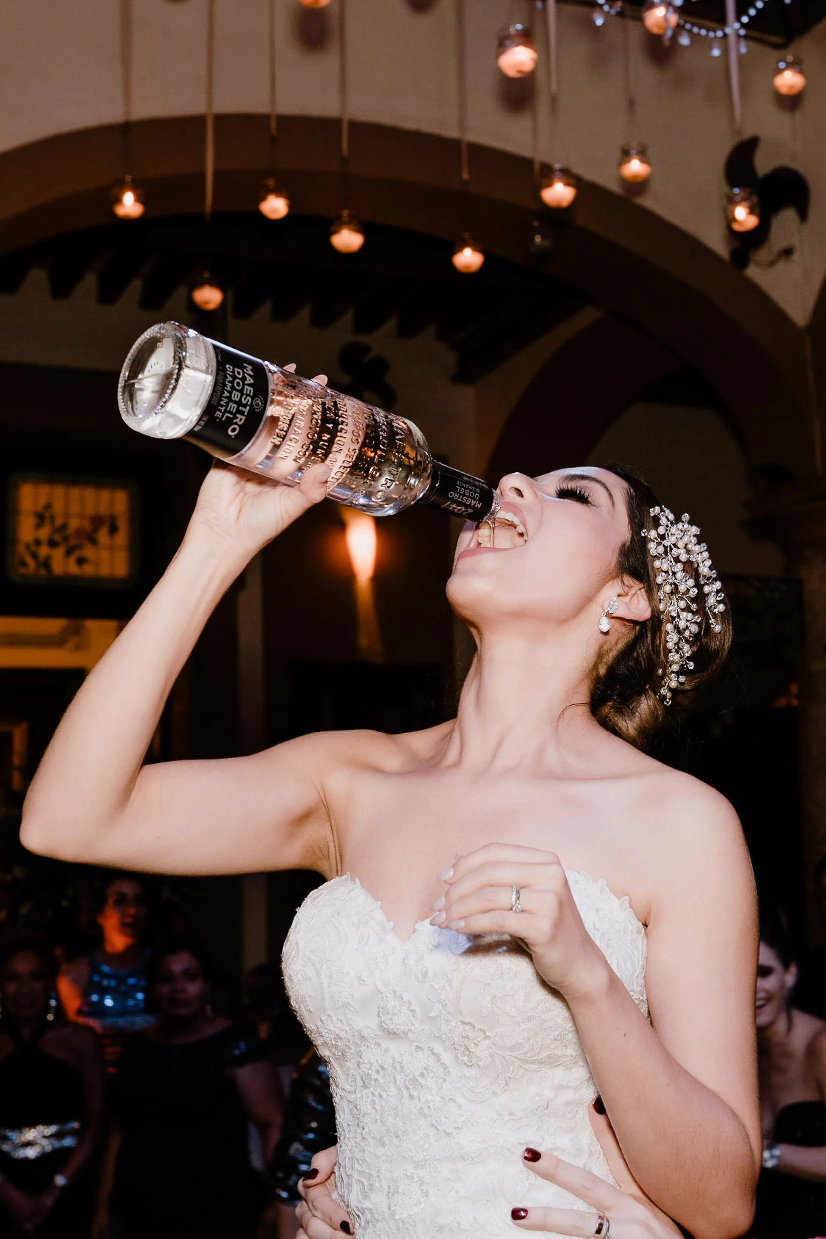 Ceremonia religiosa en hacienda Santa Lucía
